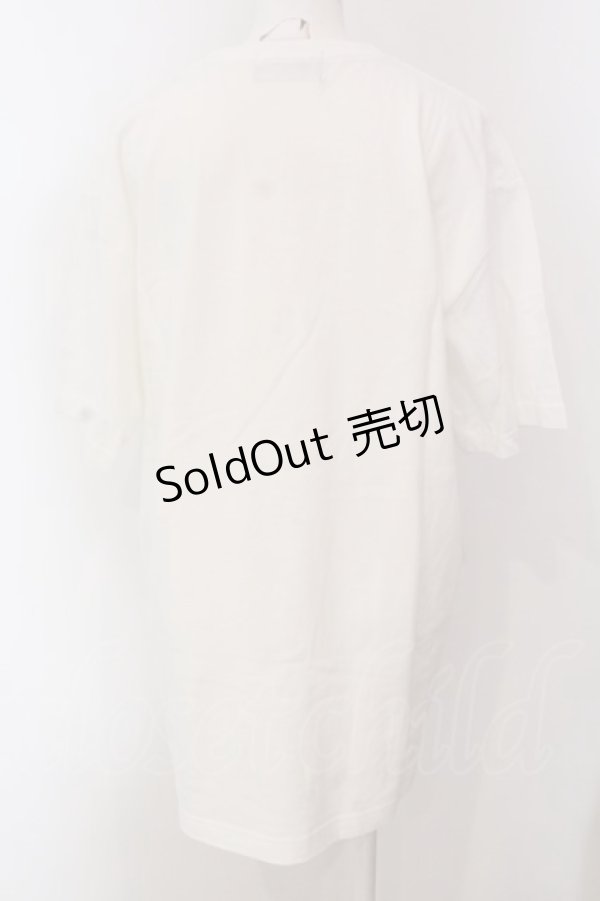 画像3: CuLLt / SMOKING WOLF T-SHIRT 　Tシャツ  ホワイト O-25-04-10-061-PU-TO-OW-OS (3)
