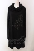 画像1: Deorart / クラウンウイングptルーズネックカットソー L ブラック O-25-04-10-065-PU-TO-OW-OS (1)