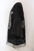 画像2: REFLEM / シースルーレイヤードTシャツ F ブラック O-25-04-10-067-PU-TS-OW-OS (2)