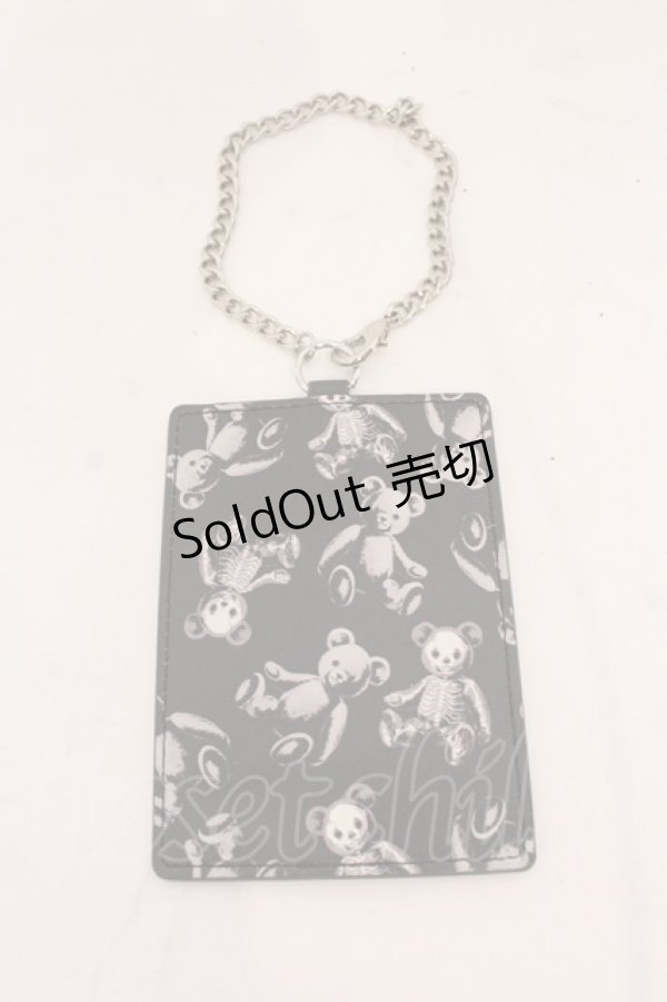 画像2: Drug Honey / カードケース  ブラック O-25-04-10-073-PU-ZA-OW-OS (2)