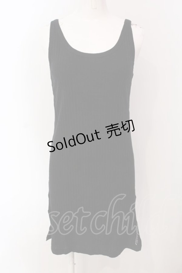 画像1: RNA / タンクワンピース M ブラック O-25-04-10-081-PU-TO-YM-ZT061 (1)