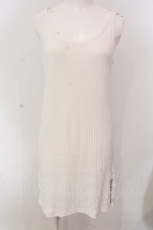 画像: RNA / タンクワンピース M ホワイト O-25-04-10-082-PU-TO-YM-ZT61