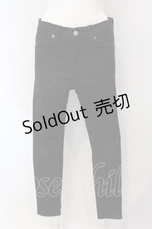 画像: RNA / ロークロッチサルエルスキニーパンツ S ブラック O-25-04-10-088-PU-PA-YM-ZT59