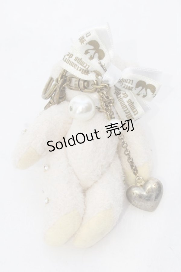 画像3: metamorphose / キラクマキーホルダー  オフシロ O-25-04-10-101-ME-ZA-IG-OS (3)