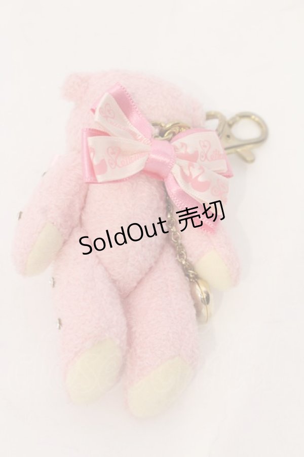 画像3: metamorphose / キラクマキーホルダー  ピンク O-25-04-10-102-ME-ZA-IG-OS (3)