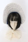 画像2: BAROQUE / Secret garden フラワーボンネット  ブルー O-25-04-10-107-EL-AC-IG-OS (2)