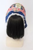 画像5: BAROQUE / Secret garden フラワーボンネット  ブルー O-25-04-10-107-EL-AC-IG-OS (5)
