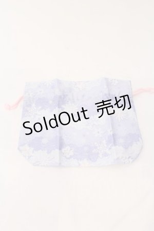 画像: Angelic Pretty / オリジナルプリント巾着  ラベンダー O-25-04-10-111-AP-ZA-OW-OS