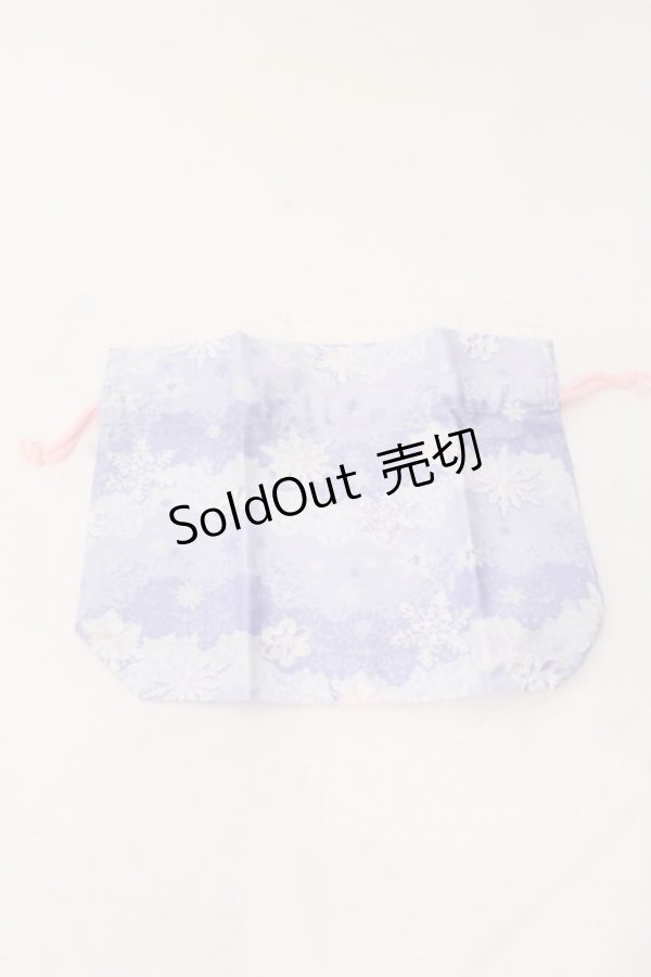 画像1: Angelic Pretty / オリジナルプリント巾着  ラベンダー O-25-04-10-111-AP-ZA-OW-OS (1)