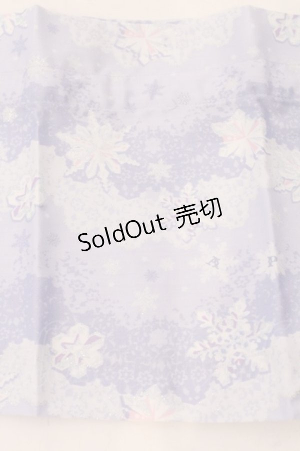 画像2: Angelic Pretty / オリジナルプリント巾着  ラベンダー O-25-04-10-111-AP-ZA-OW-OS (2)