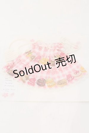 画像: CHOCOCHIP COOKIE / ドール用ドレス  ピンク O-25-04-10-116-LO-ZA-OW-OS
