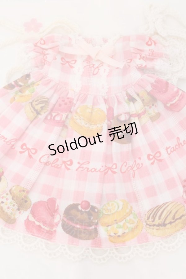 画像2: CHOCOCHIP COOKIE / ドール用ドレス  ピンク O-25-04-10-116-LO-ZA-OW-OS (2)