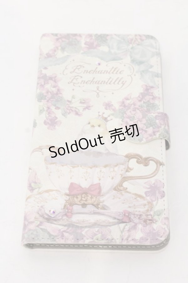 画像1: Enchantlic Enchantilly / 手帳型スマホケース(汎用タイプ）   O-25-04-10-120-LO-ZA-OW-OS (1)