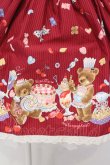 画像2: metamorphose / くまパティシエスカート  ワイン O-25-04-10-013-ME-SK-IG-OS (2)