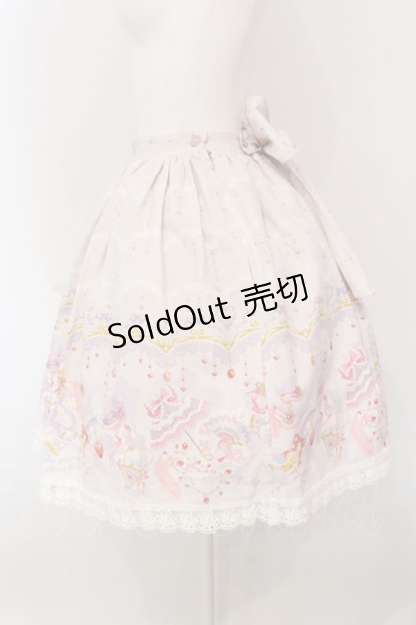 画像3: BABY,THE STARS SHINE BRIGHT / シズクレースのロコココモノ柄スカート  ラベンダー O-25-04-10-015-BA-SK-IG-OS (3)