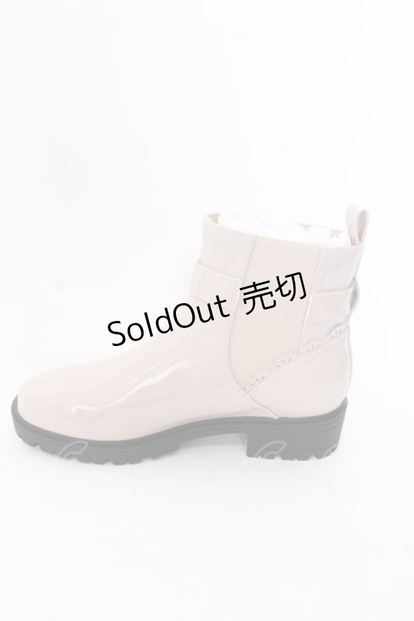 画像3: axes femme / サイドゴアベルトレインブーツ S ピンク O-25-04-11-058-AX-SH-OW-ZT273 (3)