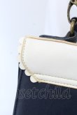 画像3: axes femme / 3WAYセーラー襟風バッグ  アイボリー×ネイビー O-25-04-11-008-AX-BG-IG-ZT273 (3)