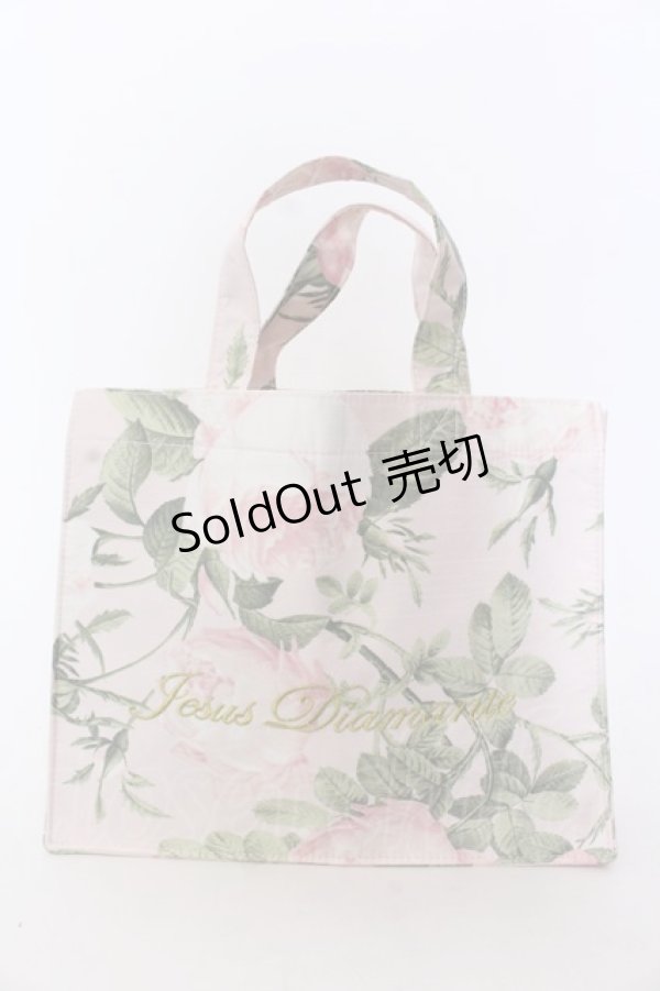 画像1: JESUS DIAMANTE / ディアマンテプリンセスツアーBAG  メリーベルローズ柄ピンク O-25-04-11-010-JE-BG-OW-OS (1)