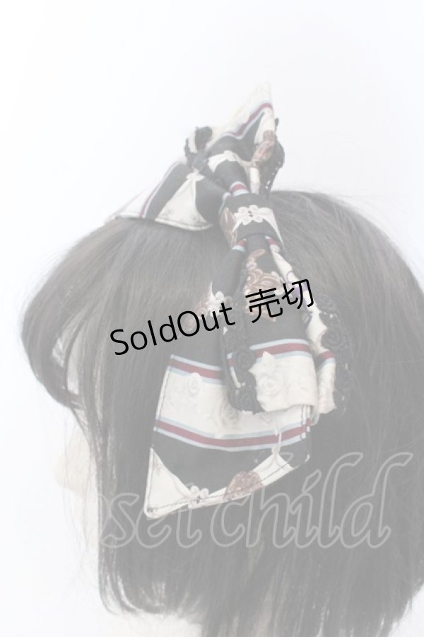 画像2: ALICE and the PIRATES / Misty Night Royal gameカチューシャ  クロ O-25-05-30-1053-PA-AC-IG-ZT445-F003 (2)