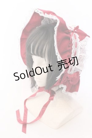 画像: BABY,THE STARS SHINE BRIGHT / ねこみみボンネット  えんじ O-25-04-11-022-BA-AC-IG-OS