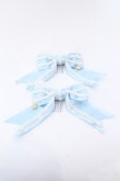 画像1: BABY,THE STARS SHINE BRIGHT / Mariaanaリボンコーム  サックス O-25-04-11-041-BA-AC-OW-OS (1)