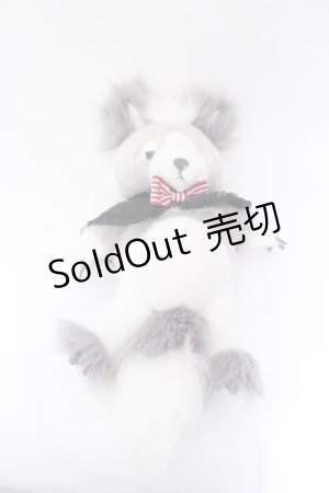 画像: ALICE and the PIRATES / Captain Chrisがま口バッグ  グレー O-25-04-11-044-PA-BG-OW-OS