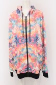 画像1: NieR Clothing / 総柄ZIPパーカー F マルチ O-25-04-13-039-PU-TO-OW-ZT219 (1)