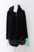 画像1: NieR Clothing / ふわもこシエルパーカー F ブラック O-25-04-13-041-PU-TO-OW-OS (1)