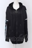 画像1: NieR Clothing / 転写ZIPパーカー F ブラック O-25-04-13-042-PU-TO-OW-OS (1)