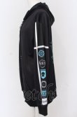 画像2: NieR Clothing / 転写ZIPパーカー F ブラック O-25-04-13-042-PU-TO-OW-OS (2)