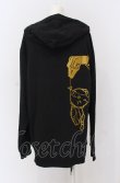 画像1: NieR Clothing / バックプリントZIPパーカー XXL ミケ（ブラック） O-25-04-13-043-PU-TO-OW-OS (1)