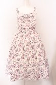 画像1: axes femme / ビッグリボン×ローズジャンパースカート【mobility限定商品】 F ピンク O-25-04-13-046-AX-OP-OW-OS (1)