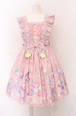 画像1: Angelic Pretty / Happy Garlandジャンパースカート（2025年）  ピンク O-25-04-13-007-AP-OP-OW-OS (1)