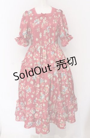 画像: axes femme kawaii / クラシックベリーワンピース M アカ O-25-04-13-010-AX-OP-OW-OS