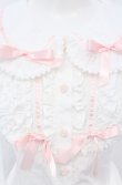画像2: BABY,THE STARS SHINE BRIGHT / Mignonette Doll ブラウス  シロ×ピンク O-25-04-13-013-BA-BL-OW-OS (2)