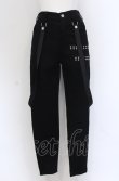 画像1: NieR Clothing / サスペンダー付きパンツ F ブラック O-25-04-13-002-PU-PA-OW-OS (1)
