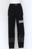 画像1: NieR Clothing / ダメージスキニーパンツ F ブラック O-25-04-13-003-PU-PA-OW-ZT221 (1)