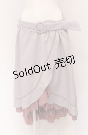 画像: axes femme / アシメティアードロングスカート M ラベンダー O-25-04-13-024-AX-SK-OW-OS