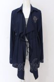 画像1: Rozen Kavalier / シャツ重ね風トップス  ネイビー O-25-04-13-029-OO-TO-IG-OS (1)