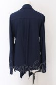 画像3: Rozen Kavalier / シャツ重ね風トップス  ネイビー O-25-04-13-029-OO-TO-IG-OS (3)