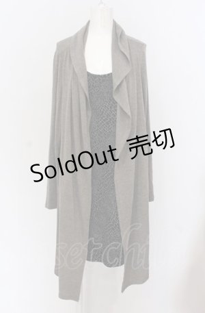 画像: Rozen Kavalier / レイヤードニットワンピース  グリーン系 O-25-04-13-034-OO-OP-IG-OS