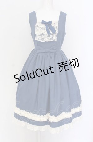 画像: axes femme kawaii / オリビアジャンパースカート M アオ O-25-04-14-004-AX-OP-OW-OS