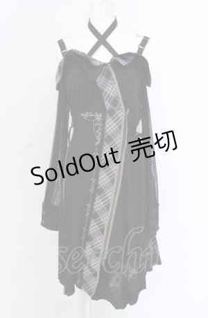 画像: Ozz oneste / オフショルZIPワンピース  ブラック O-25-04-14-044-OO-OP-OW-OS
