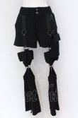 画像1: Ozz conte / Xeno protection 2way ショートパンツ  ブラック O-25-04-14-051-OO-PA-OW-OS (1)