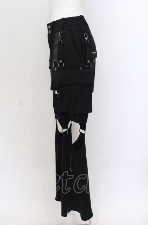 画像2: Ozz conte / Xeno protection 2way ショートパンツ  ブラック O-25-04-14-051-OO-PA-OW-OS (2)