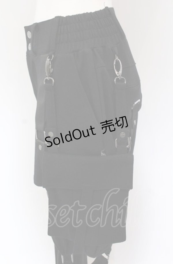 画像3: Ozz conte / Xeno protection 2way ショートパンツ  ブラック O-25-04-14-051-OO-PA-OW-OS (3)