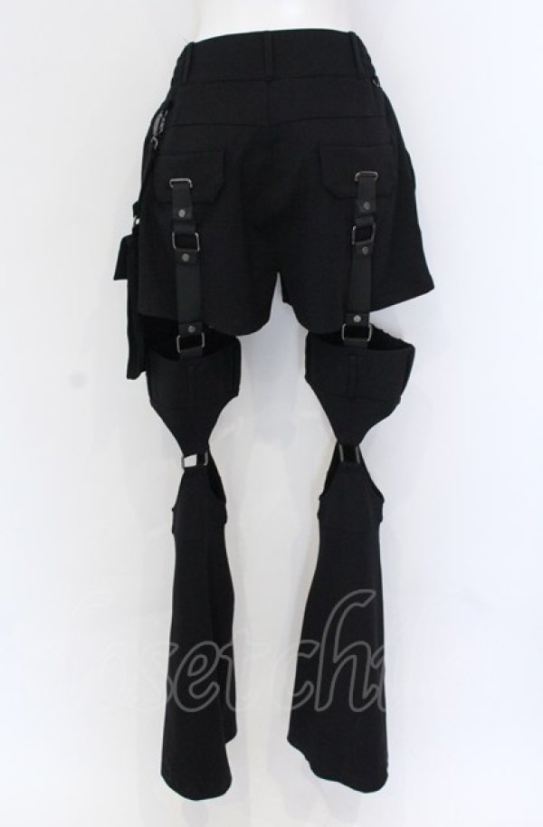 画像4: Ozz conte / Xeno protection 2way ショートパンツ  ブラック O-25-04-14-051-OO-PA-OW-OS (4)