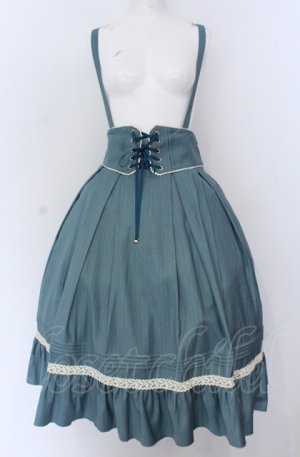 画像: Amavel / Classical Dollミドル丈スカート F グリーン O-25-04-14-029-CA-SK-OW-OS