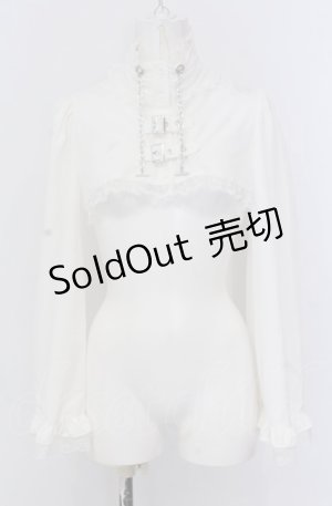 画像: Jamie エーエヌケー / チェーンクロップドブラウス M シロ O-25-04-14-032-LO-BL-OW-OS