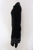 画像3: Ozz On / ベロア切り替え龍刺繍ワンピース  ブラック×レッド刺繍 O-25-04-15-030-OO-OP-IG-OS (3)